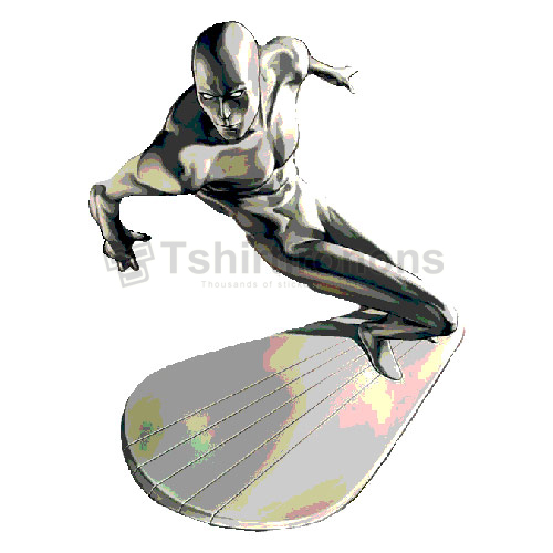 Silver Surfer T-shirts Iron On Transfers N7556 - Click Image to Close